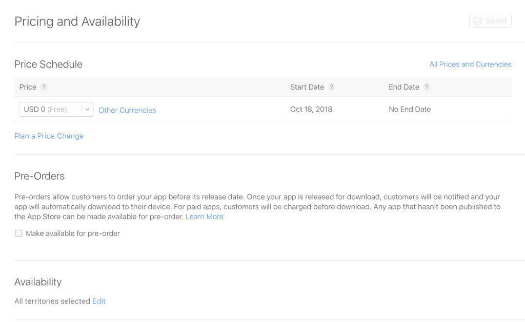 App pricing options