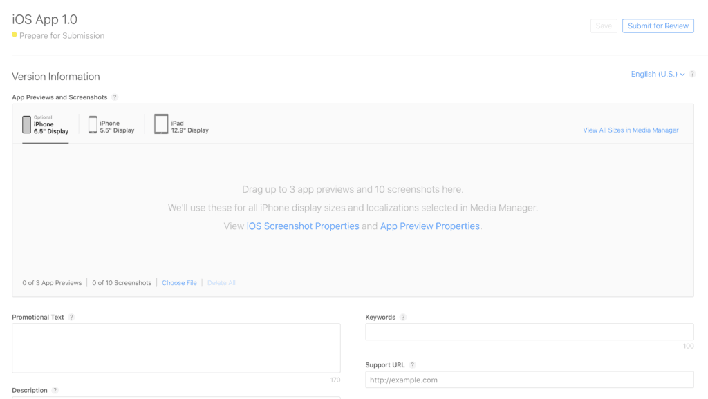 Upload your App Store screenshots