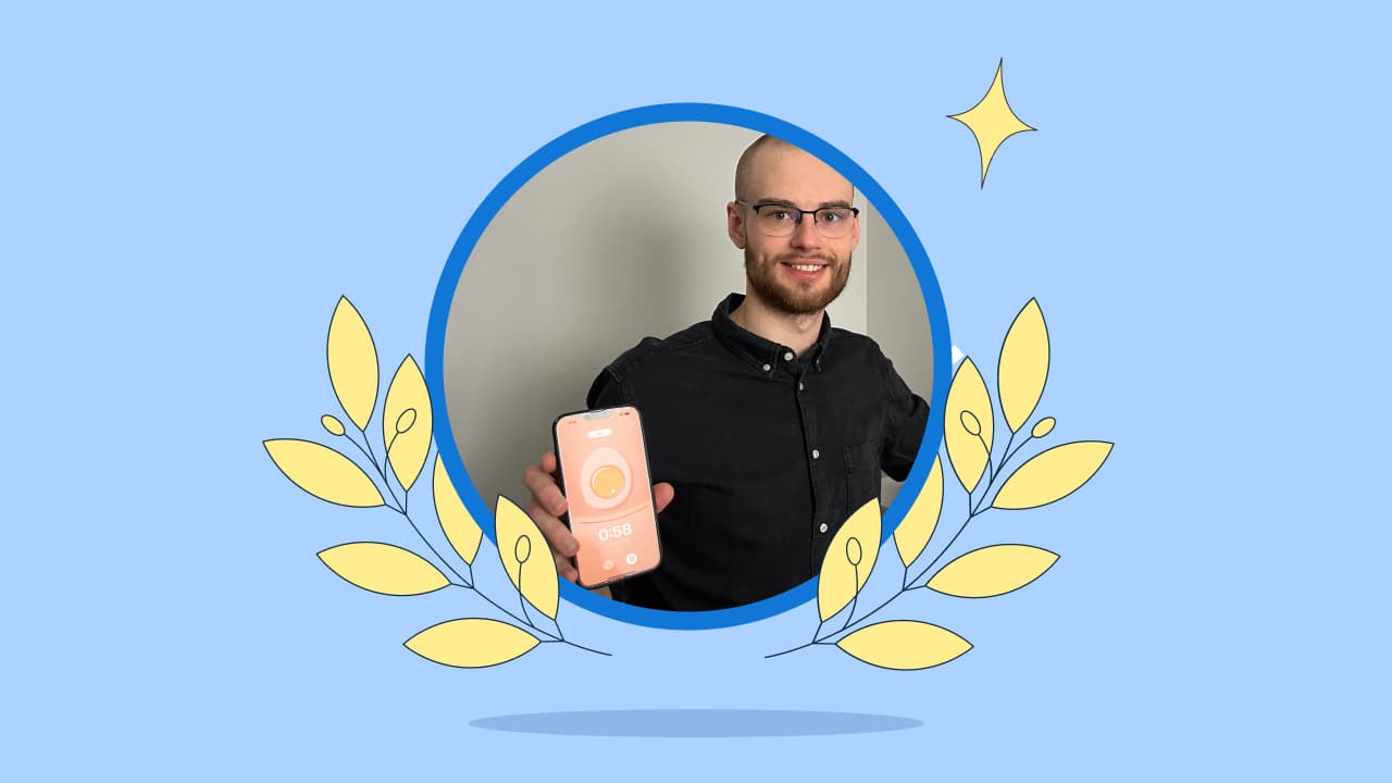 From working as a motion graphic designer to an iOS app developer