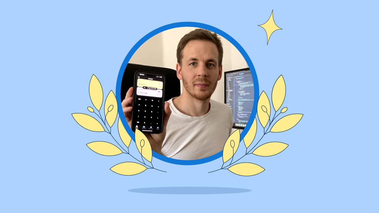 Learning iOS development to fulfill his desire to create something of his own