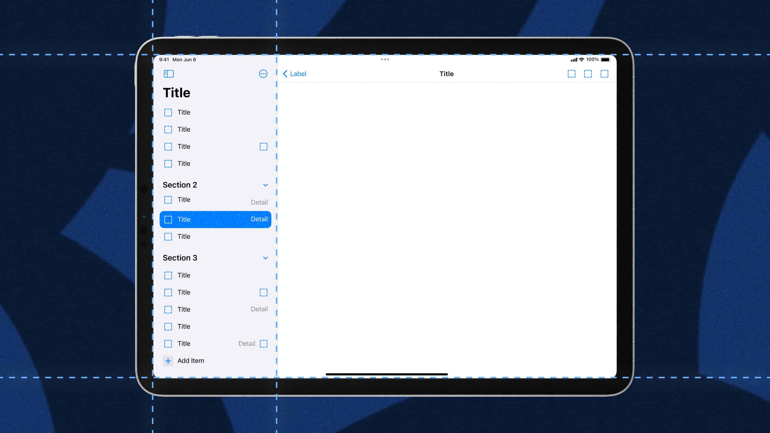 SwiftUI NavigationSplitView for a Master-Detail Layout