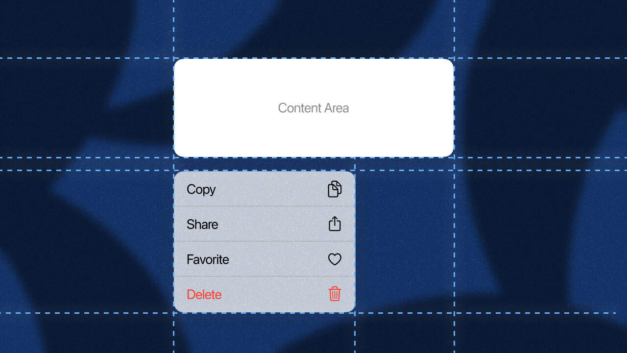 Using SwiftUI ContextMenu