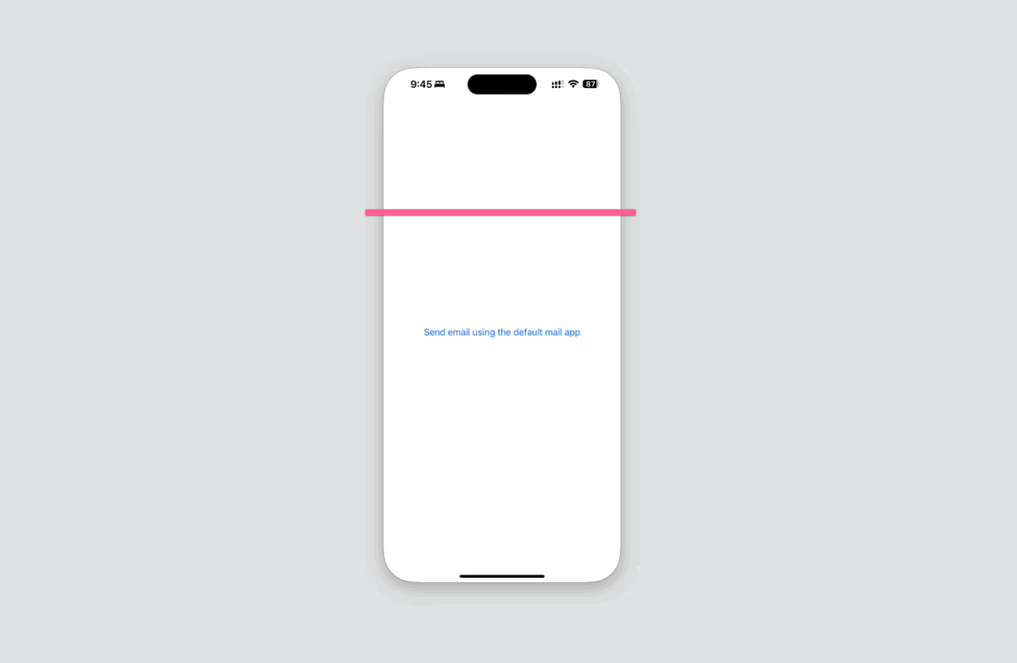 SwiftUI email composition example