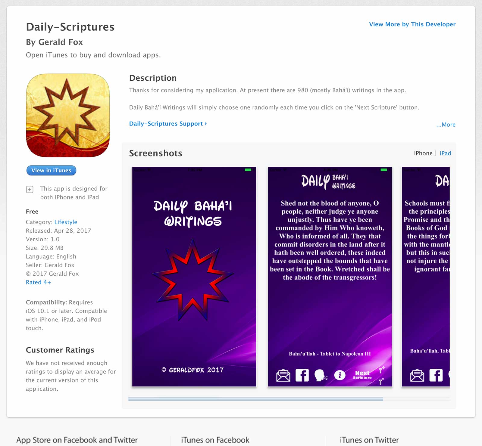 Daily Scriptures App