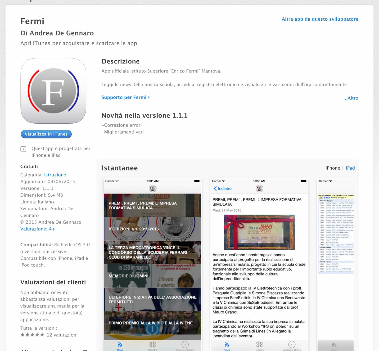 Fermi App