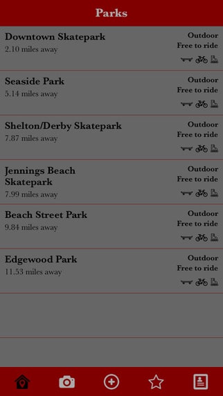 screenshot 1 parkguru