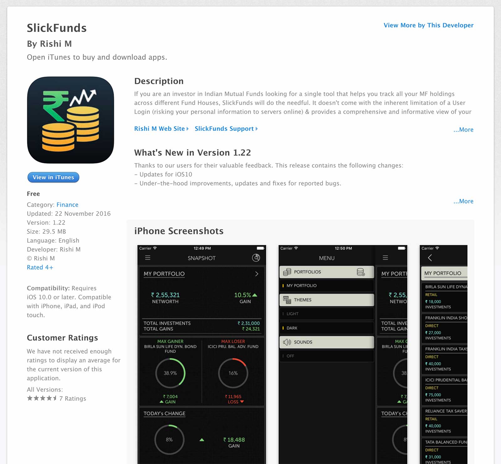 SlickFunds App