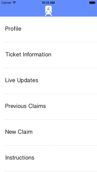 The Train Claim App