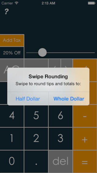 Tip-Shop Calculator Lite App