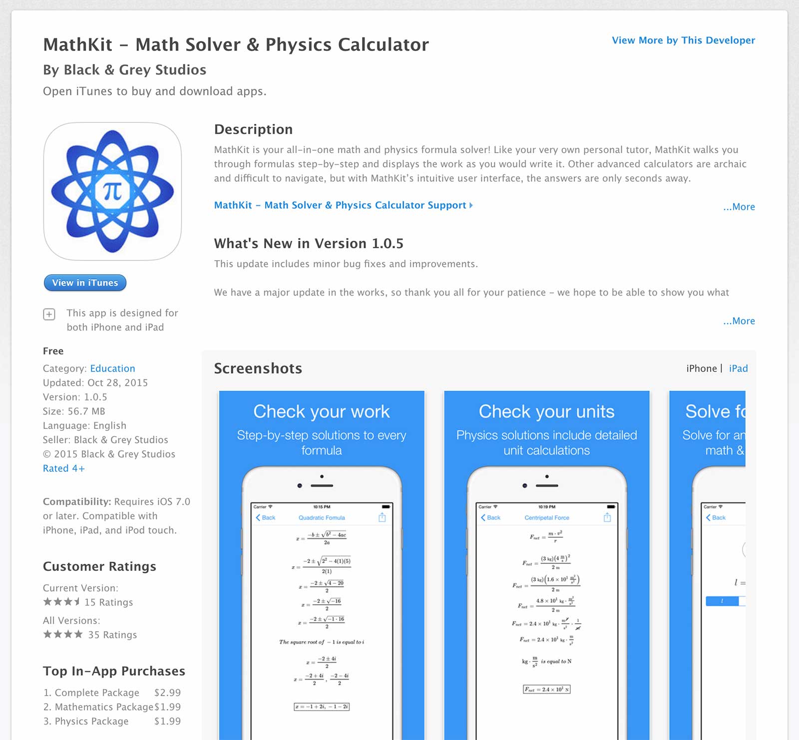 MathKit App