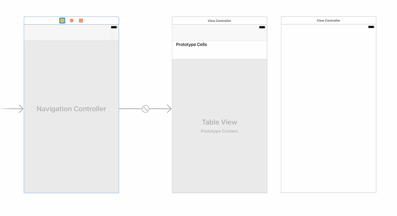Adding a second view controller to your Storyboard