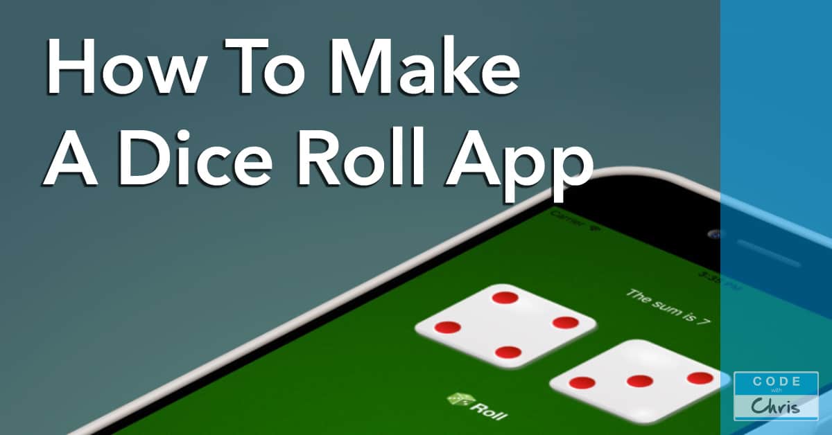 How To Make A Dice Roll iPhone App