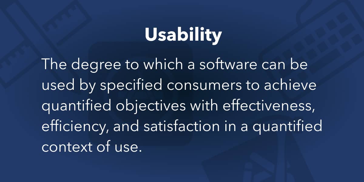 Usability definition