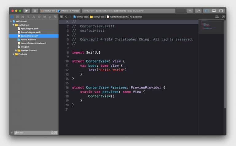 Xcode Tutorial For Beginners Just Updated For Xcode 11 Codewithchris