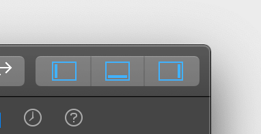 Xcode toggle view buttons