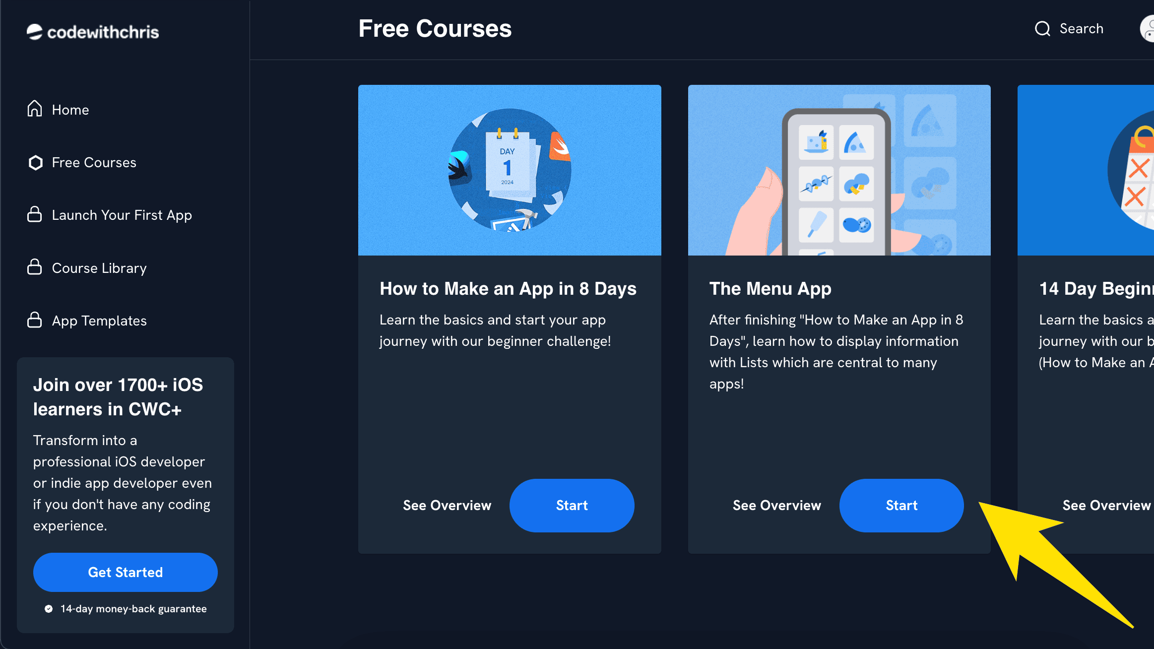 The Menu App CodeWithChris The Menu App CodeWithChris